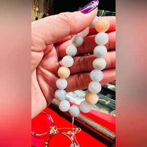 Jade Bracelet 9mm Real Jade stone